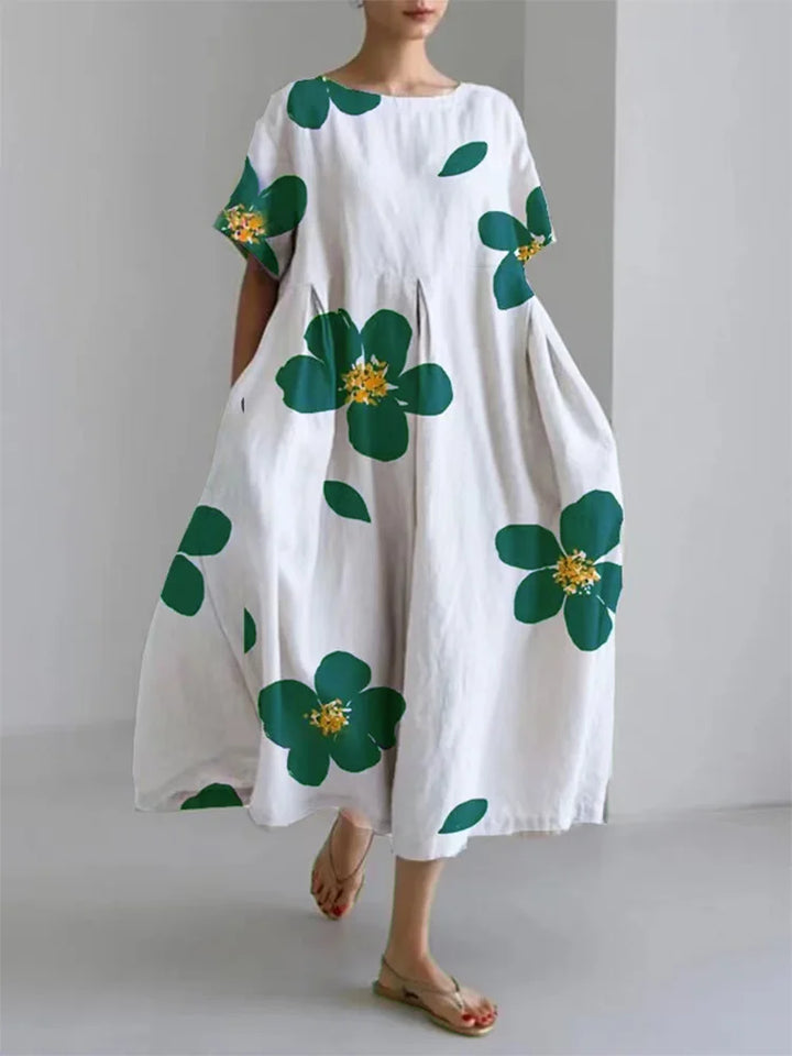 CATERINA | Breezy Floral Dress for Effortless Summer Style