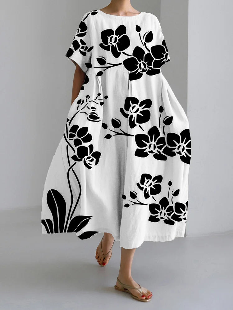 MARISELLA | Versatile floral dress for comfort and style
