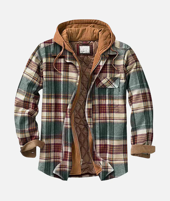 Yves™ | Stylish patchwork design, warm and versatile jacket