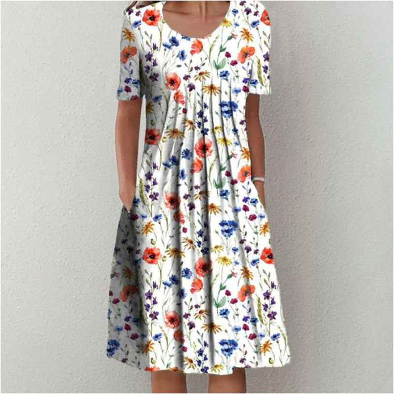 Adèle™ | Stylish and Comfortable Maternity Belly Cover Dress