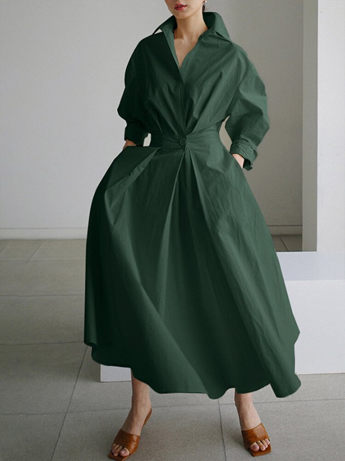 Clémence | Elegant long dress for any occasion, comfortable fit