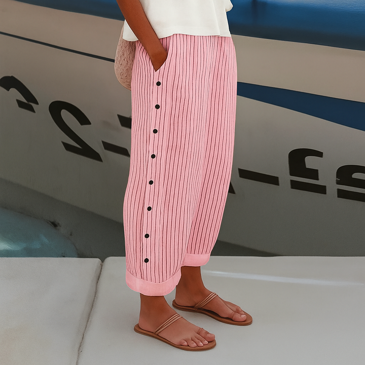 Sandrine | Linen Trousers