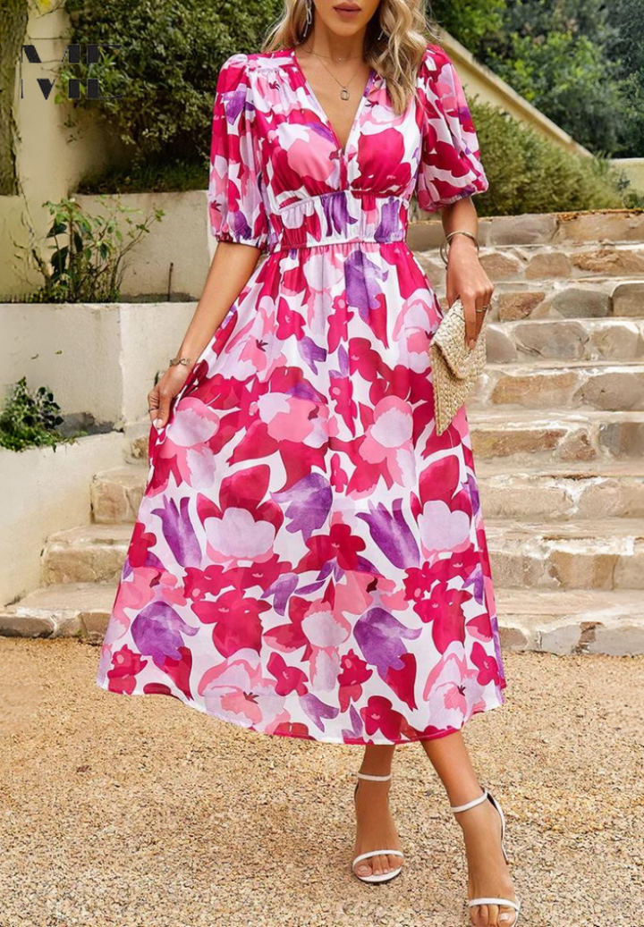 Danielle | Elegant Midi Dress for Every Occasion