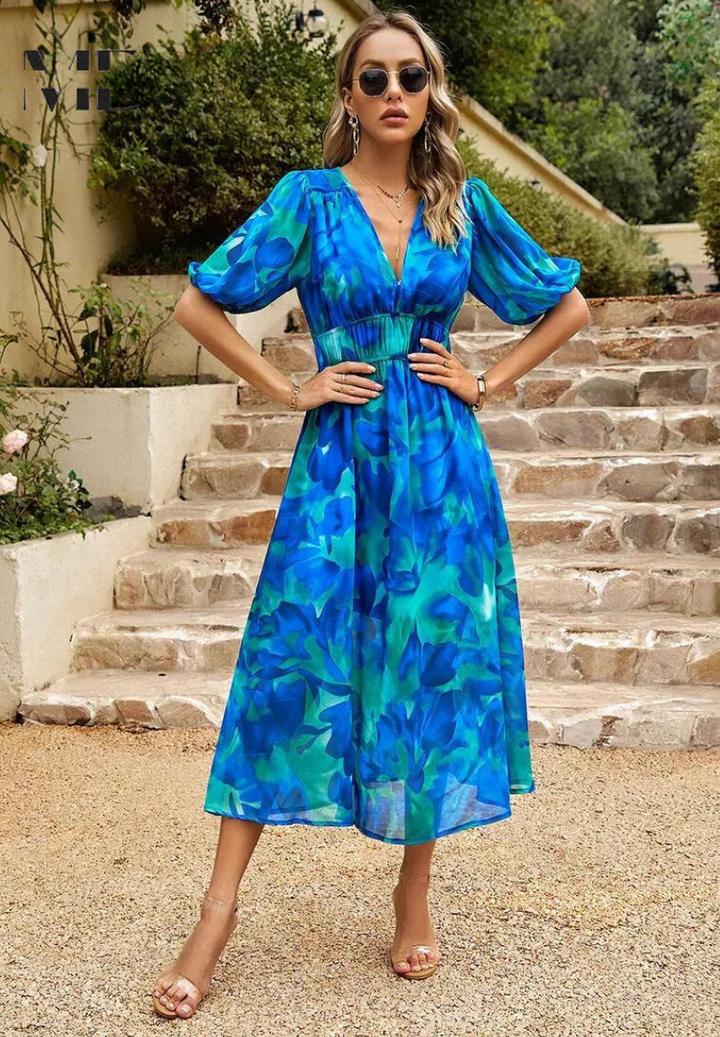 Danielle | Elegant Midi Dress for Every Occasion
