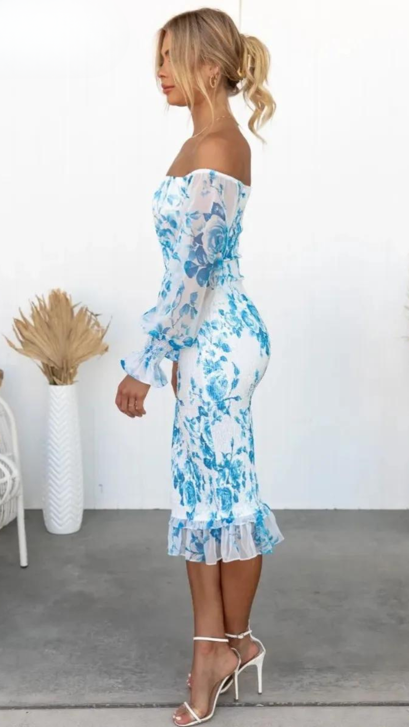 Kendall | Elegant Midi Dress for Effortless Style and Comfort