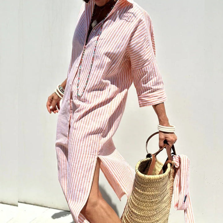 Armelle | Chic Striped Dress for Effortless Summer Style