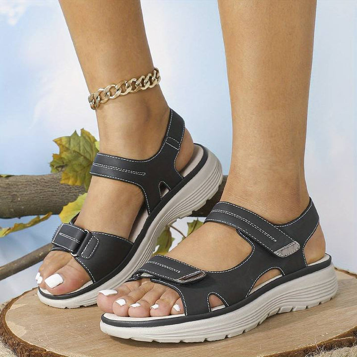 Sonja™ | Comfortable Orthopaedic Leather Sandals for Optimal Support