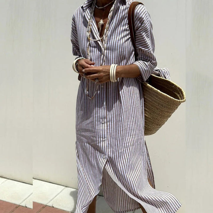 Armelle | Chic Striped Dress for Effortless Summer Style