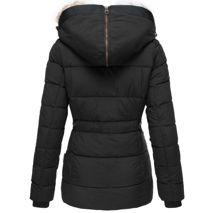 Annamarie | Stylish puffer jacket with hood, slim fit
