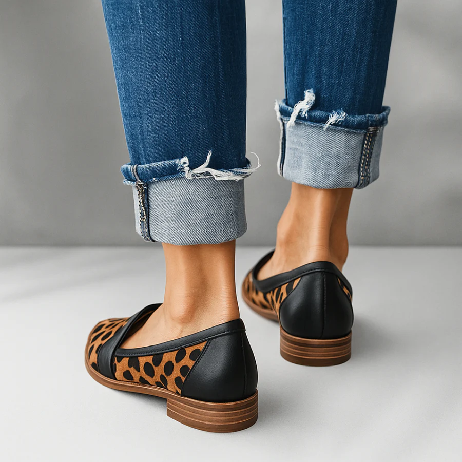 Rosa® | Comfortable orthopaedic leather moccasins for all-day support