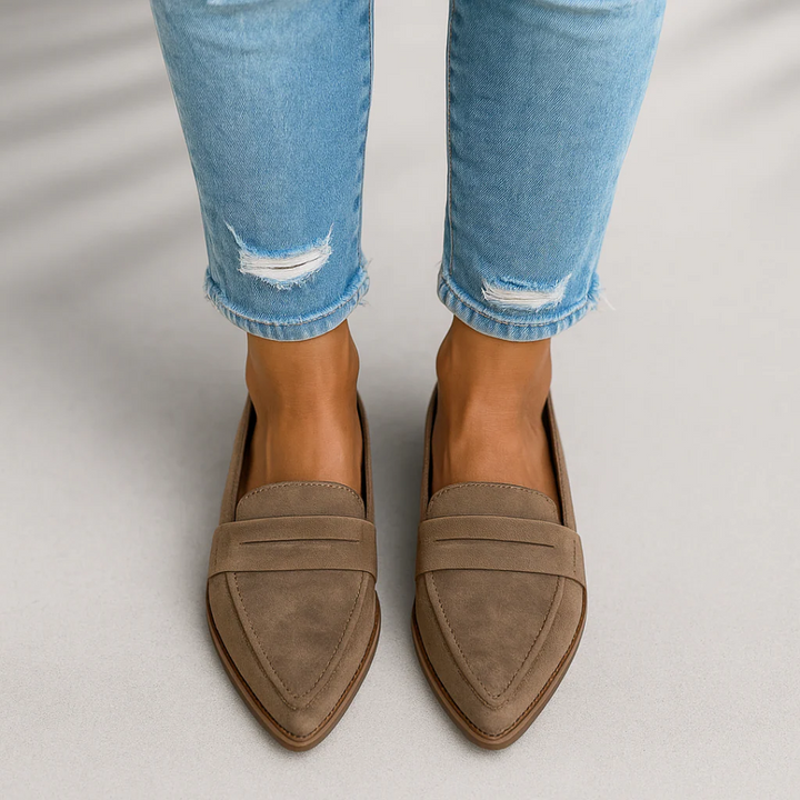 Rosa® | Comfortable orthopaedic leather moccasins for all-day support