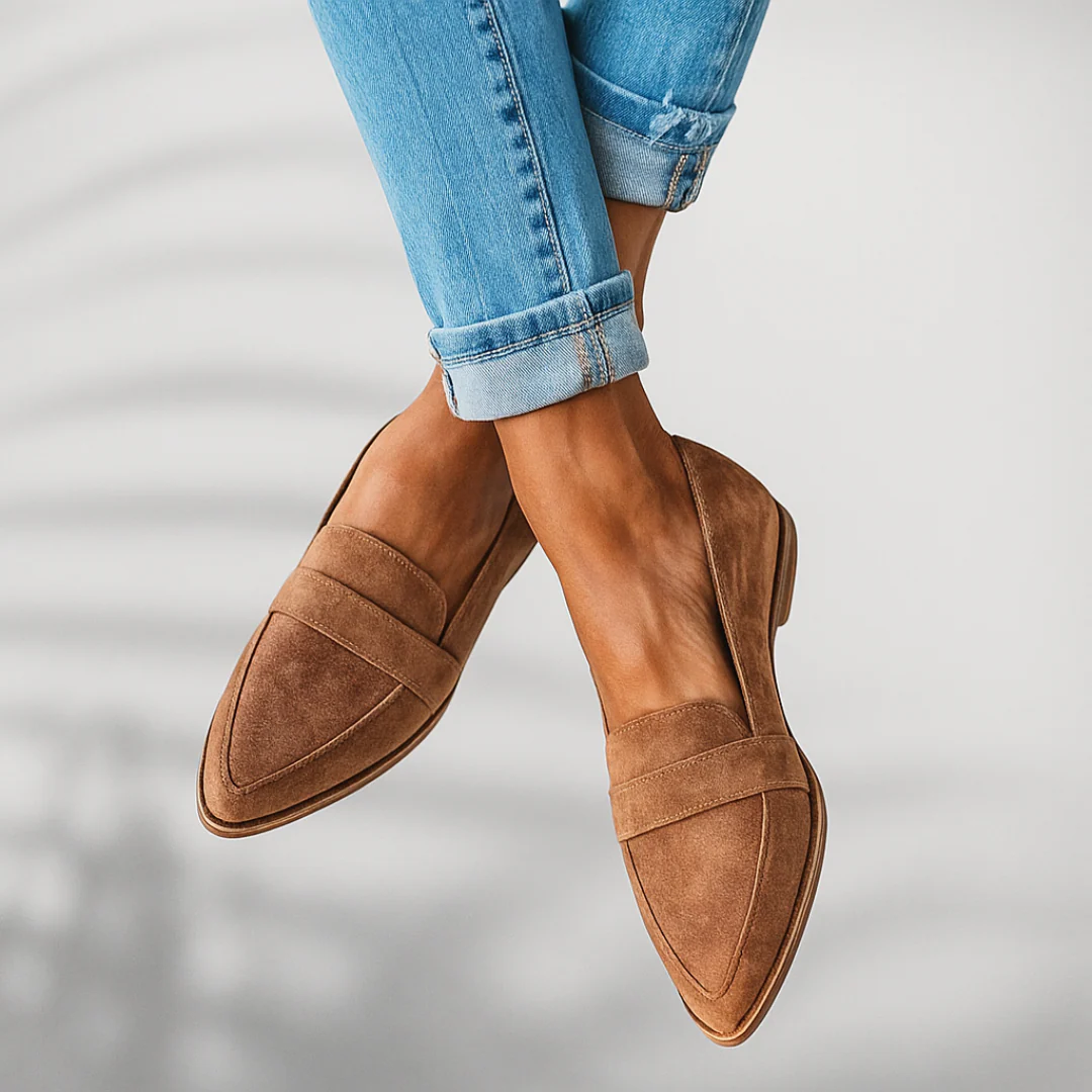 Rosa® | Comfortable orthopaedic leather moccasins for all-day support