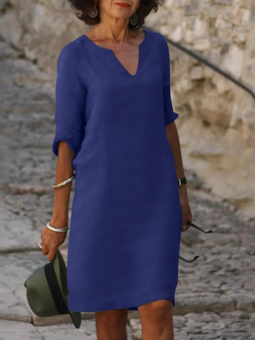 Saoirse™ | Flattering V-Neck, Tummy Control, Effortless Style